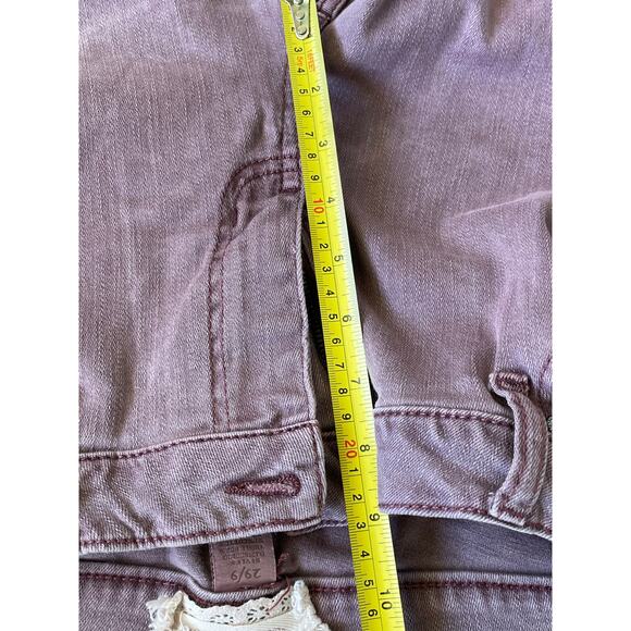 Altar'd State Pink distressed ripped jeans 29/9 - Picture 6 of 8